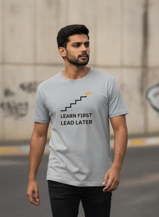 Learn Before Lead Tee | Learn first. Lead later.