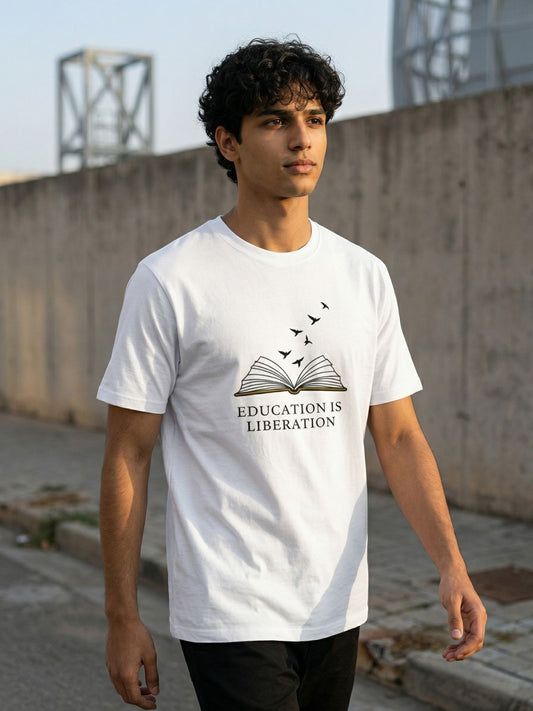 Liberation Through Education Tee | Education is liberation