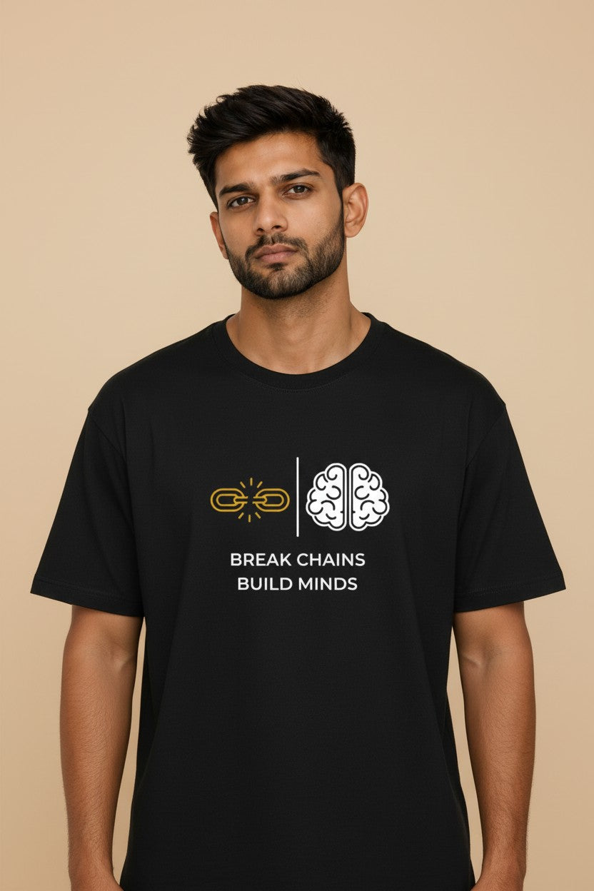 Break Chains Tee | Break chains. Build minds.
