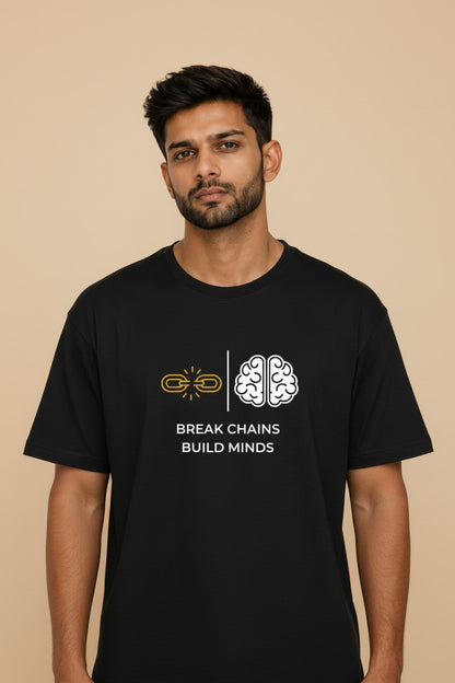 Break Chains Tee | Break chains. Build minds.
