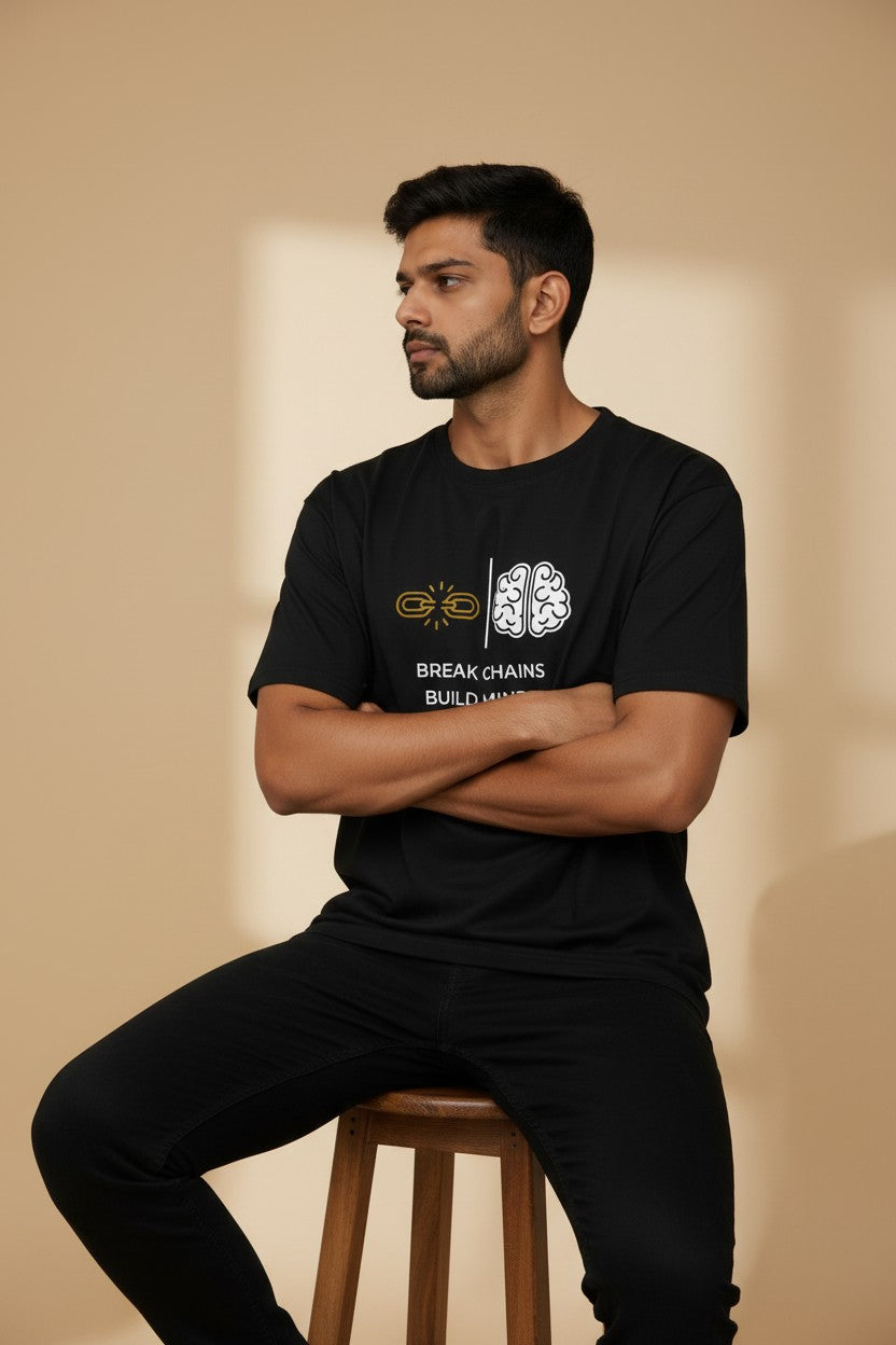 Break Chains Tee | Break chains. Build minds.