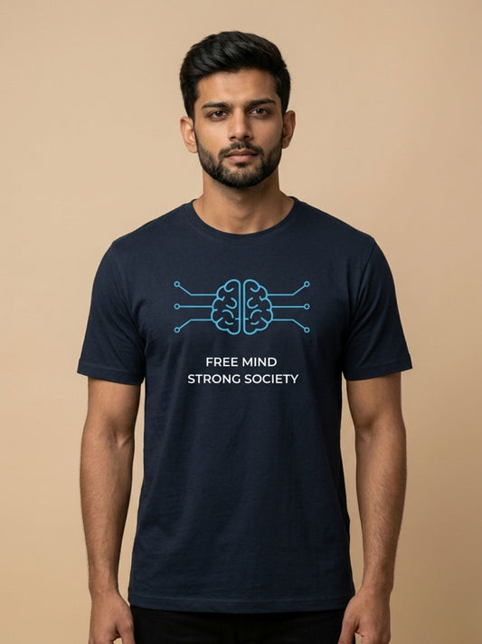 Free Mind Tee | Free mind. Strong society