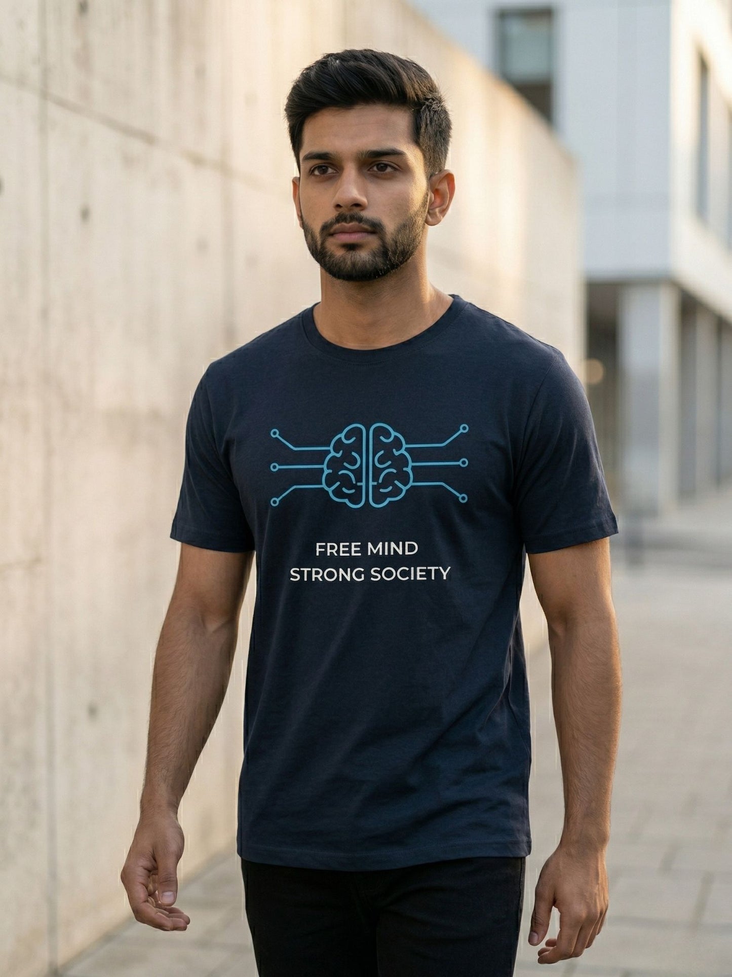 Free Mind Tee | Free mind. Strong society