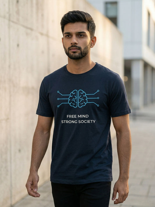 Free Mind Tee | Free mind. Strong society