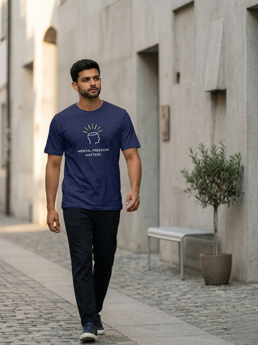 Mental Freedom Tee | Mental freedom matters | Dark Colors