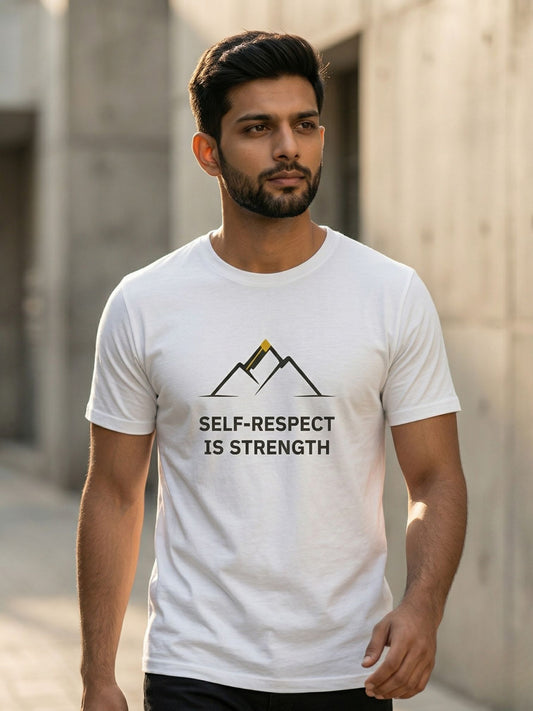 Strength In Self-Respect Tee | Self-respect is strength