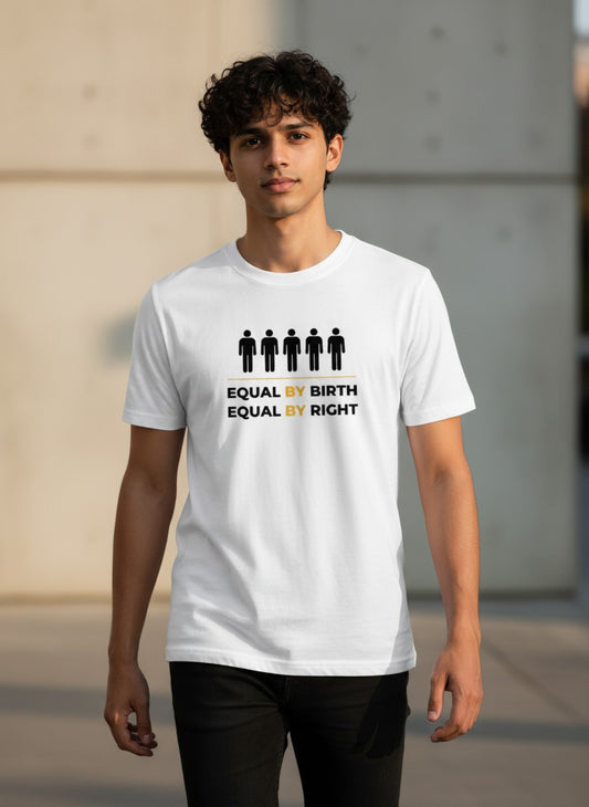 Equal By Right Tee | Equal by birth. Equal by right. | Light Colors