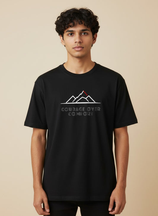 Courage Over Comfort Tee |  Courage over comfort