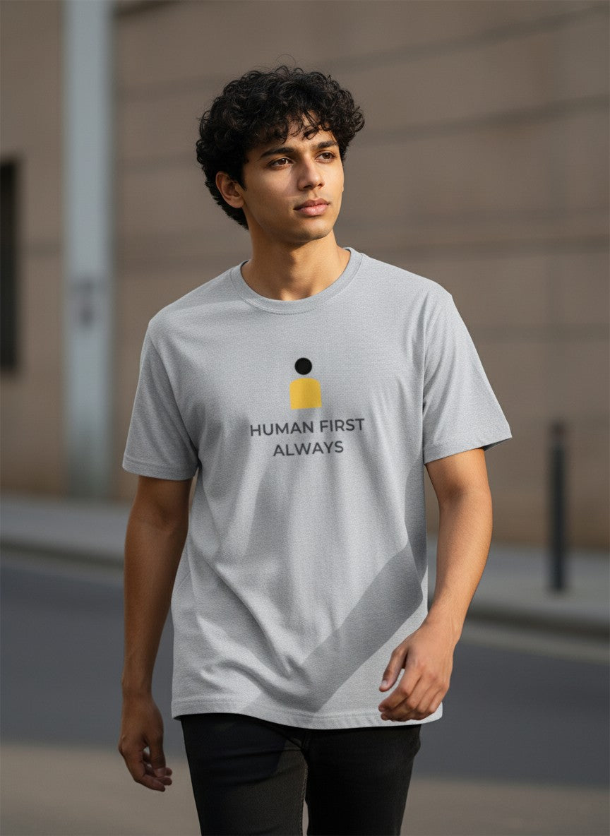 Human First Tee | Human first. Always.