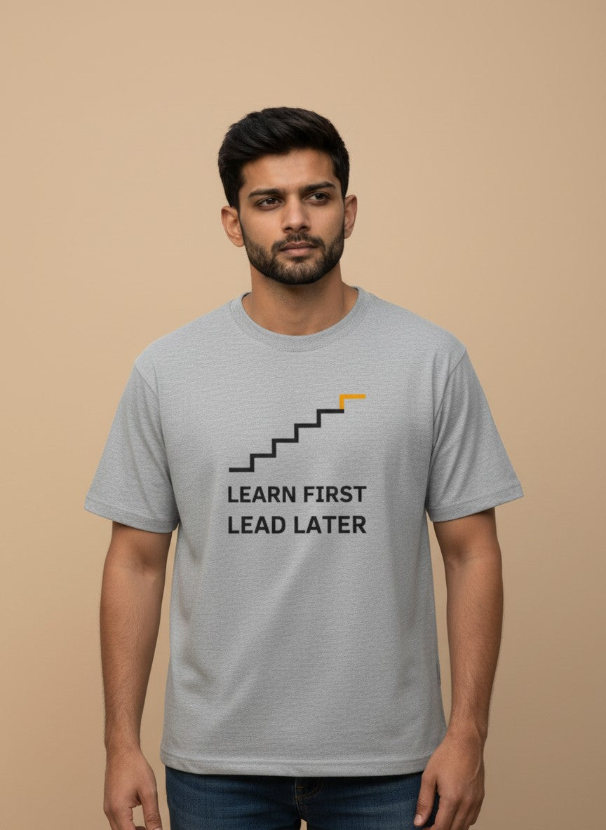 Learn Before Lead Tee | Learn first. Lead later.