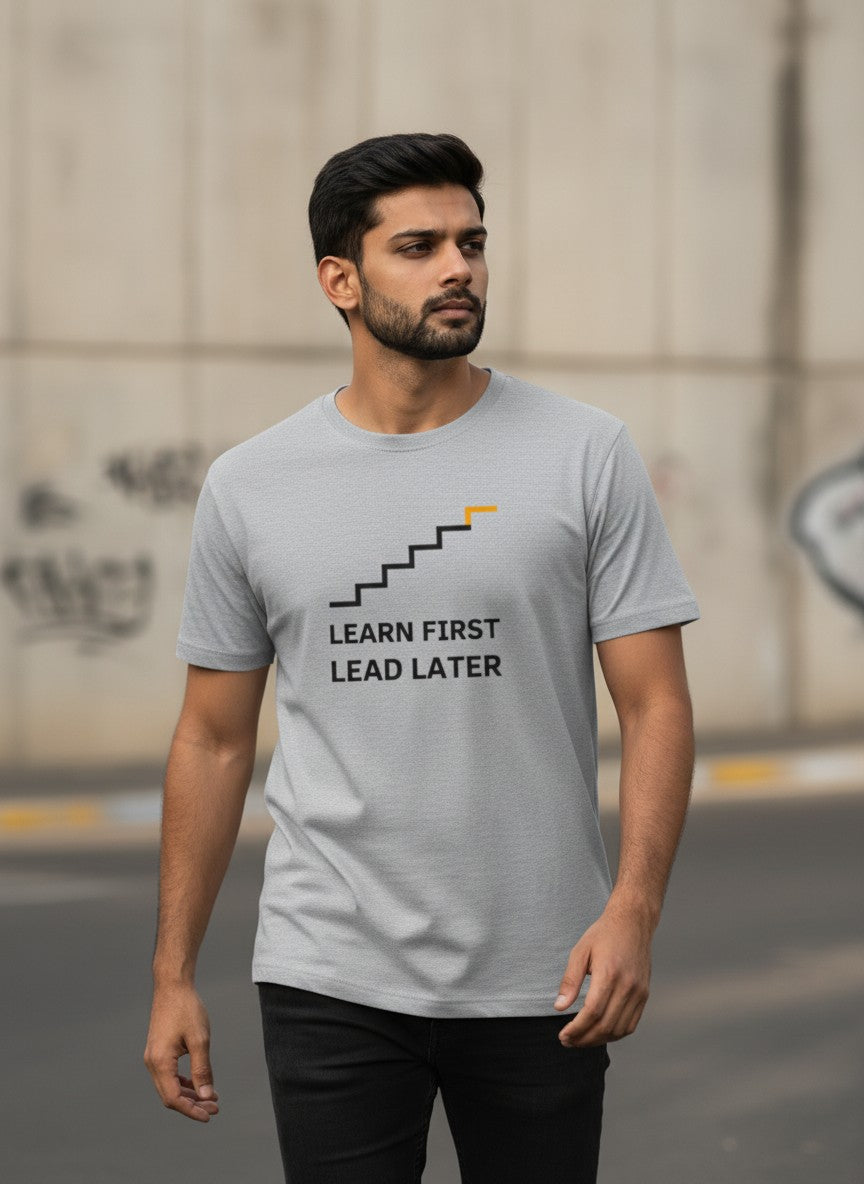 Learn Before Lead Tee | Learn first. Lead later.